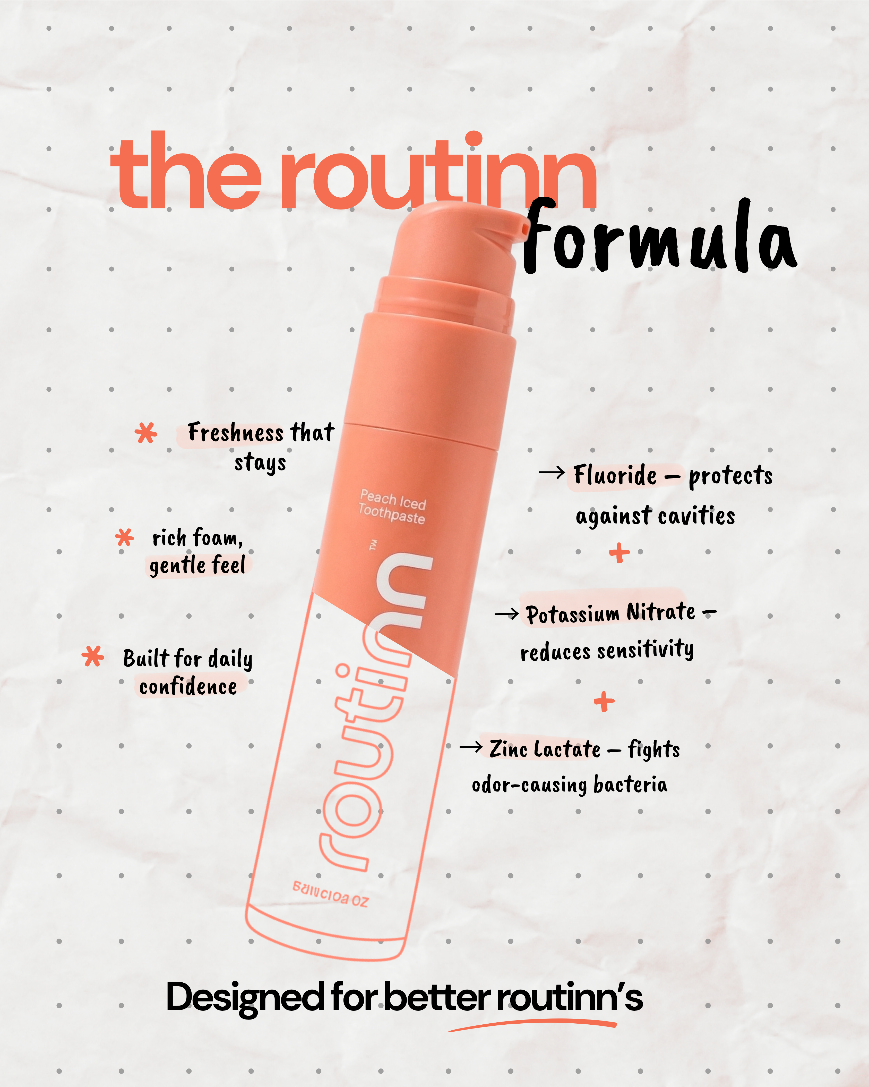 Peach Iced Toothpaste