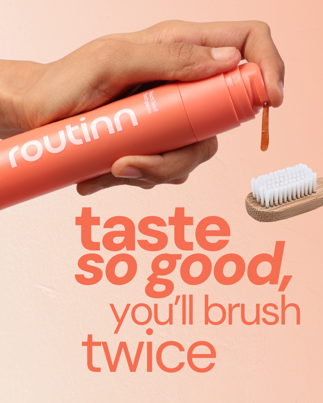 Peach Iced Toothpaste